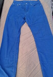 Levi's Strauss 514 Men's Original Slim Fit Straight Leg Jeans Navy Blue